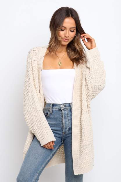 Leyonie Cardigan - Cream-Sunny Prom