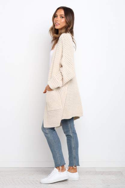 Leyonie Cardigan - Cream-Sunny Prom