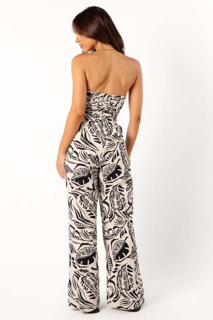 Marla Jumpsuit - Santino Print-Sunny Prom