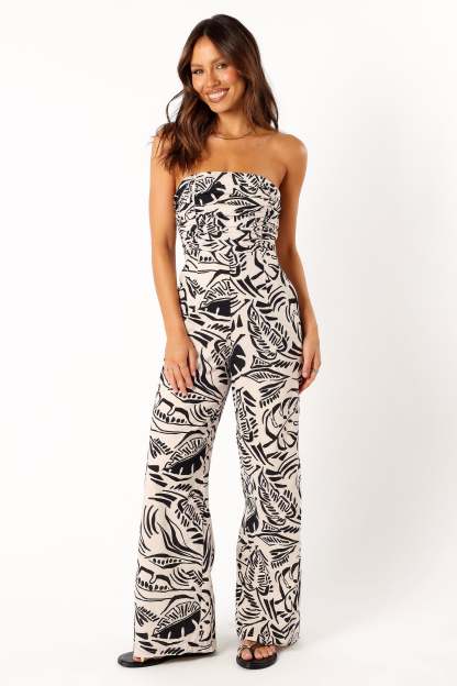 Marla Jumpsuit - Santino Print-Sunny Prom