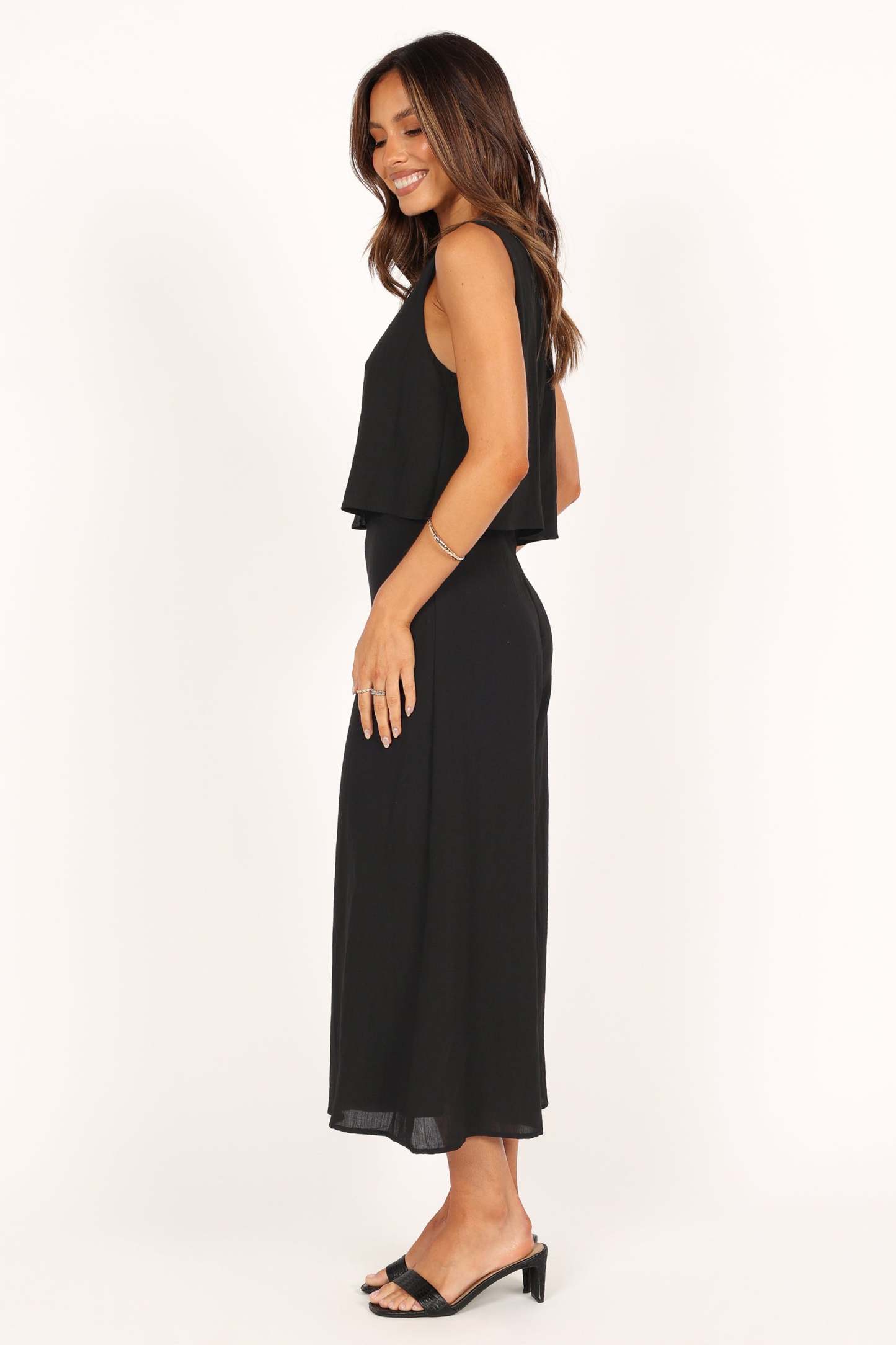 Femme Jumpsuit - Black-Sunny Prom