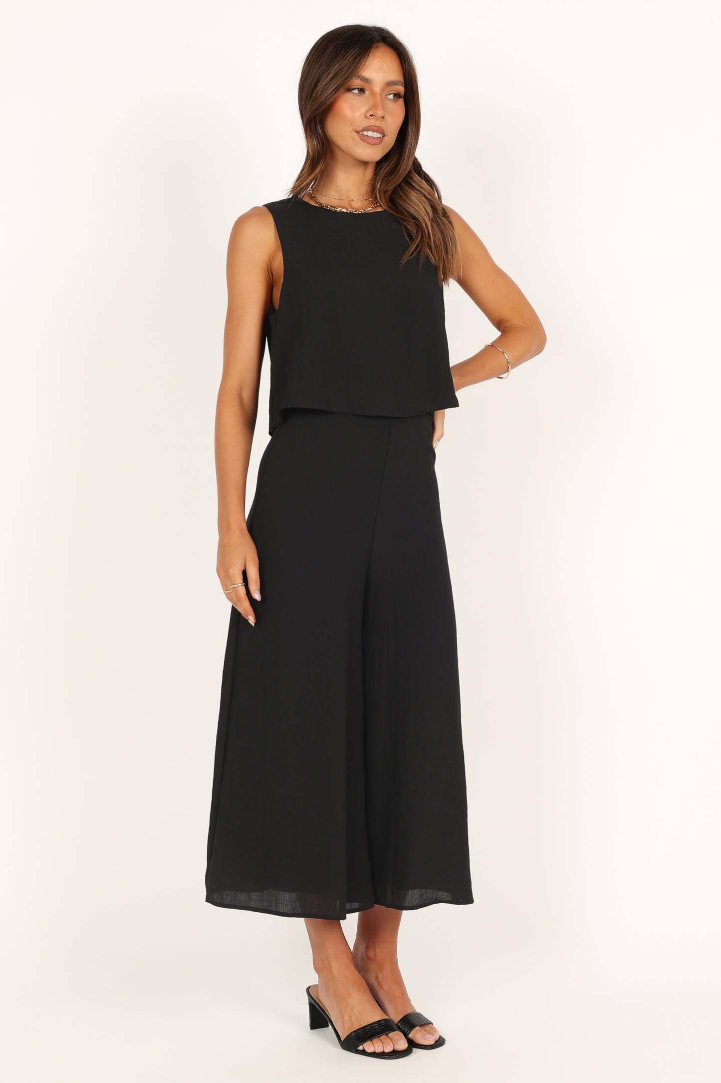 Femme Jumpsuit - Black-Sunny Prom