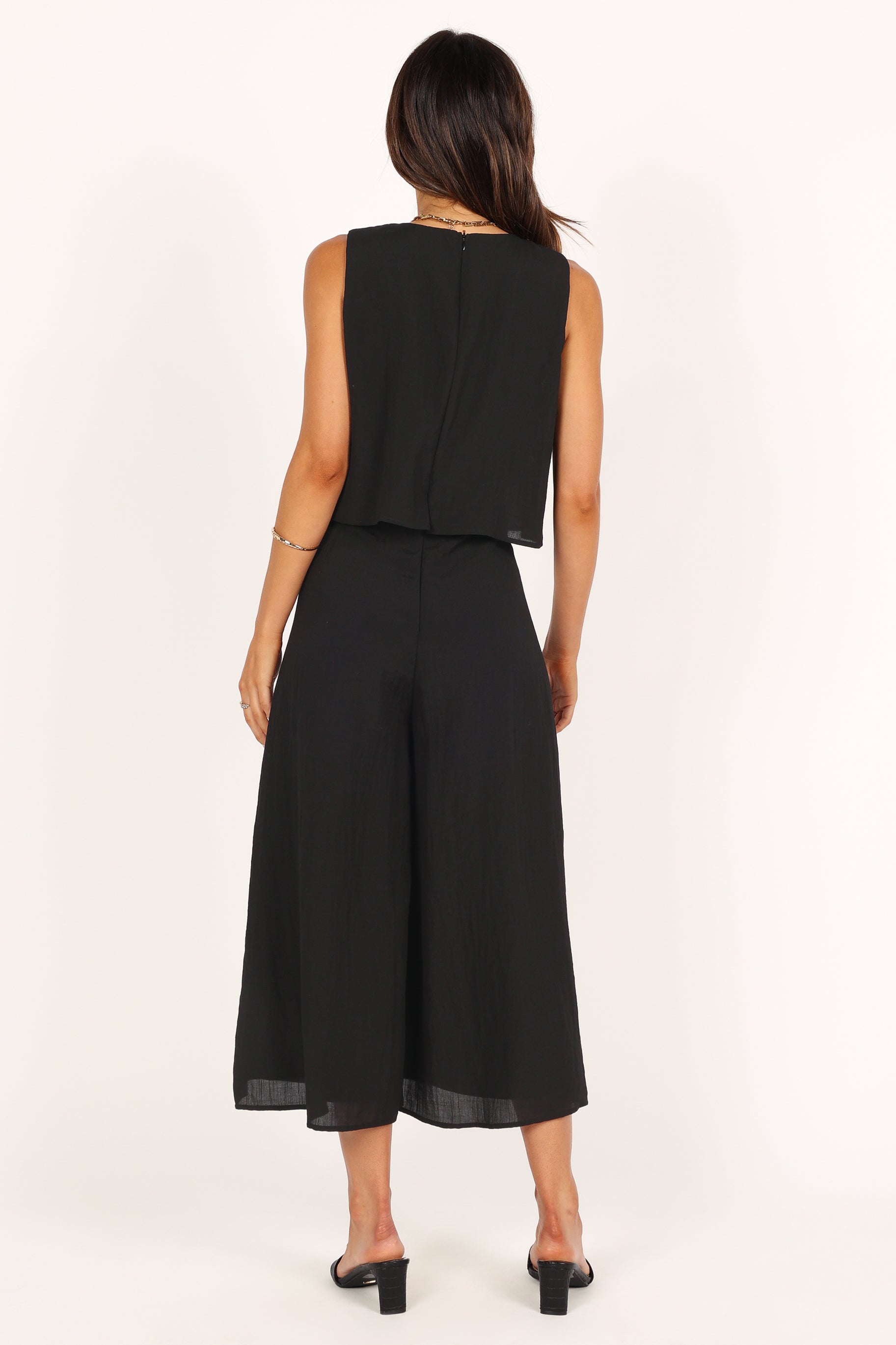 Femme Jumpsuit - Black-Sunny Prom