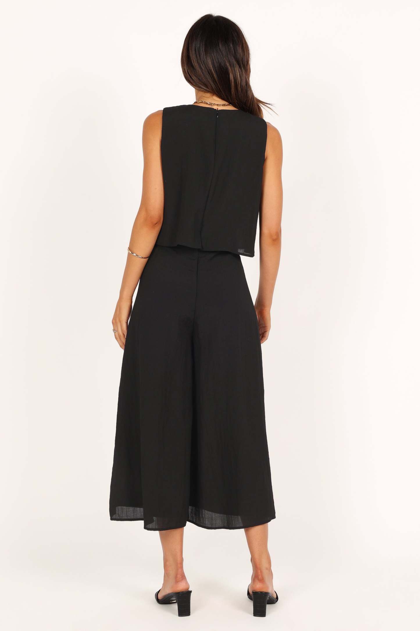 Femme Jumpsuit - Black-Sunny Prom