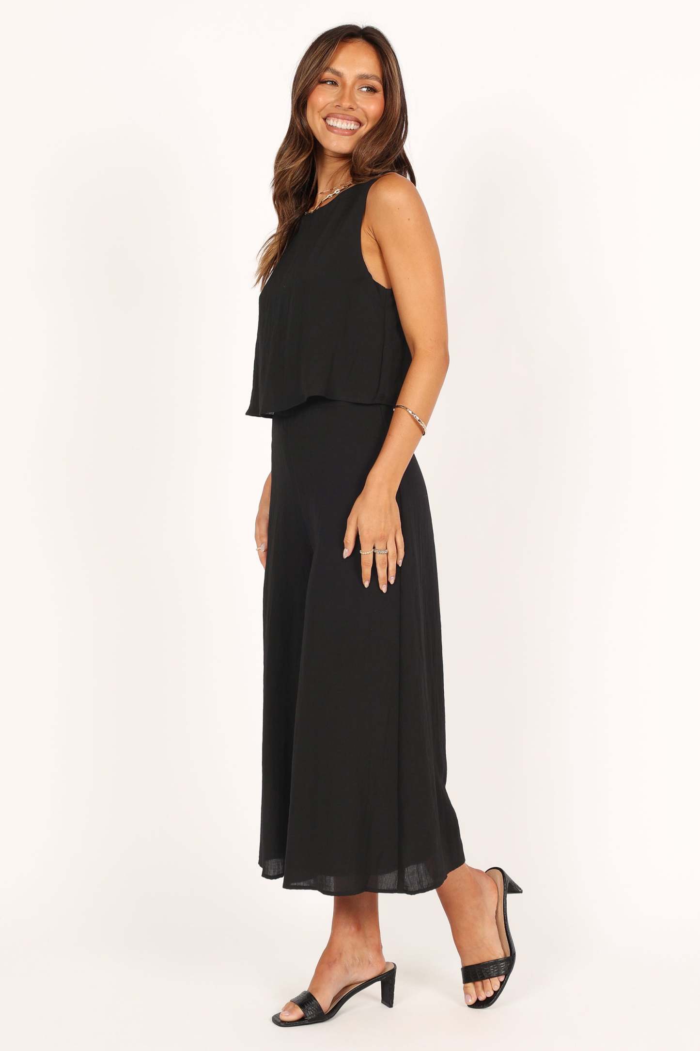 Femme Jumpsuit - Black-Sunny Prom