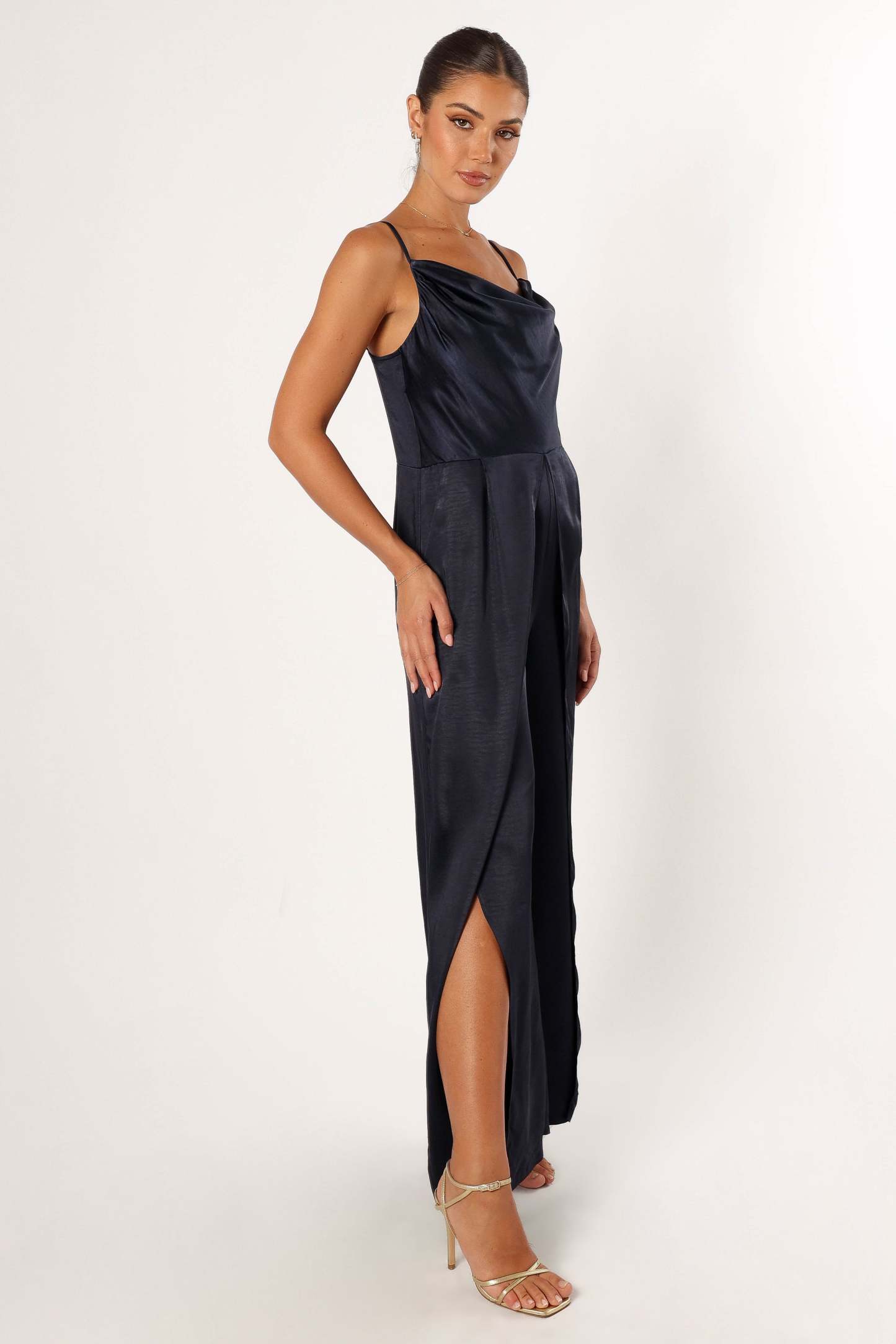 Henry Jumpsuit - Navy-Sunny Prom