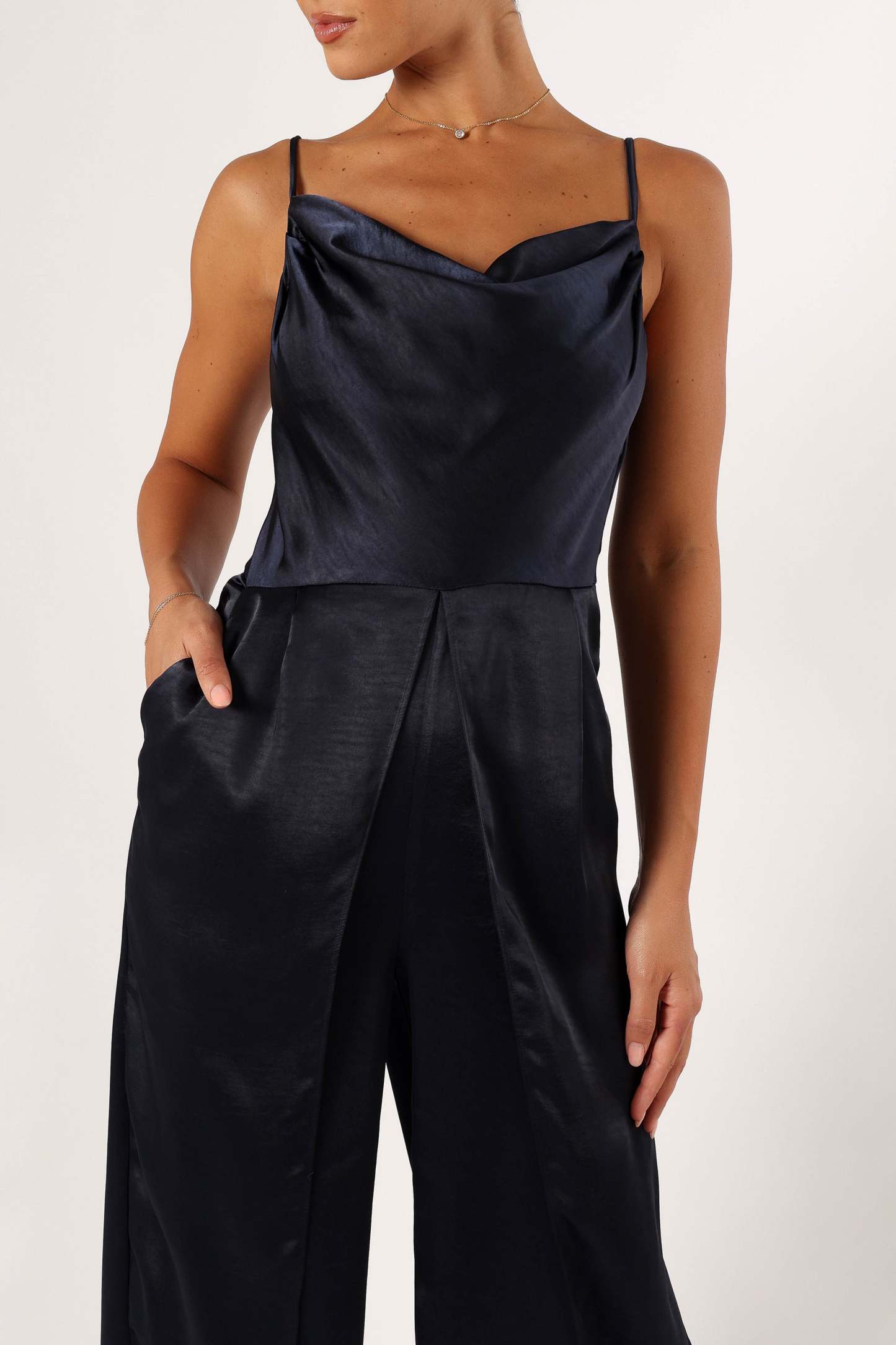 Henry Jumpsuit - Navy-Sunny Prom