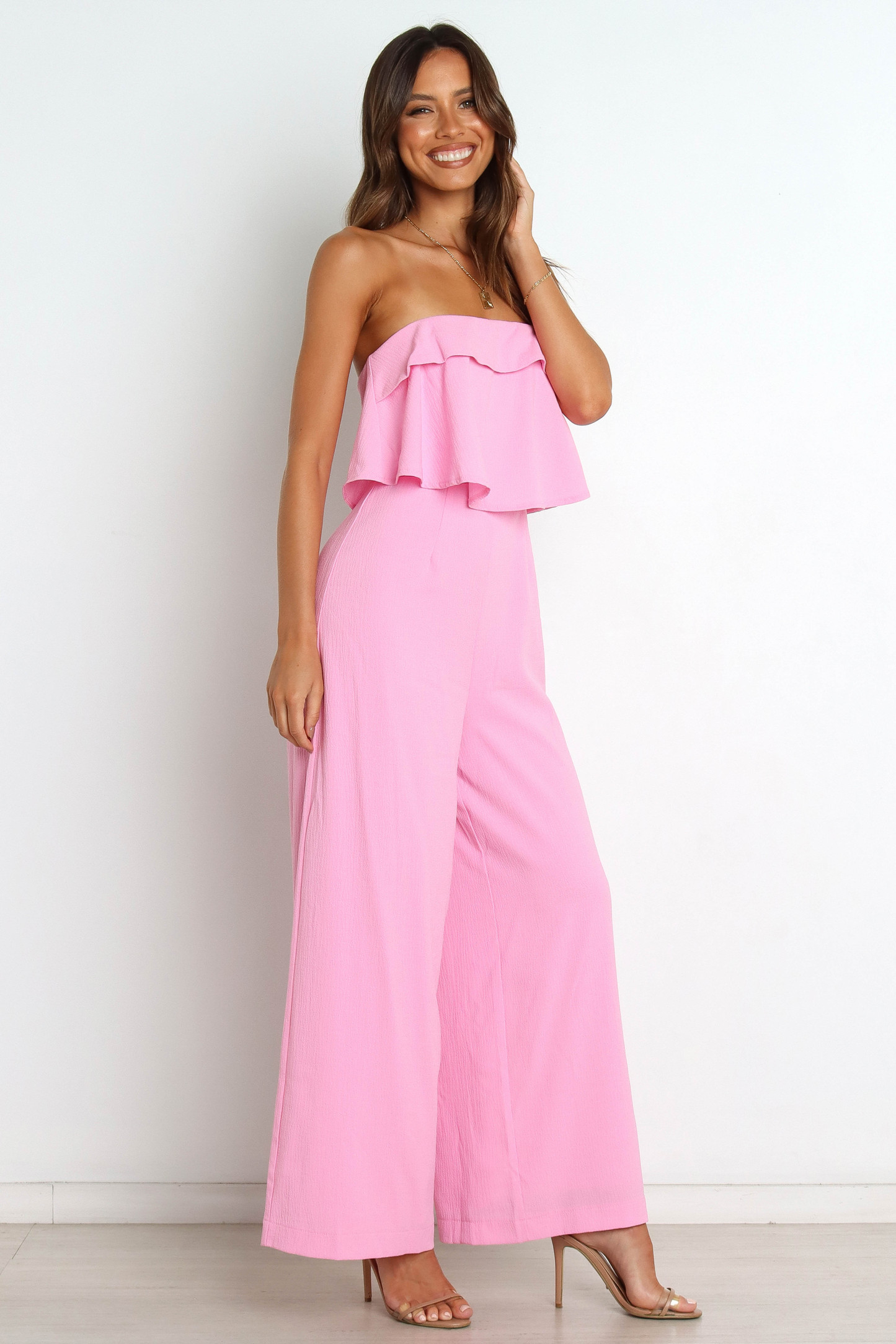 Katia Jumpsuit - Light Pink-Sunny Prom