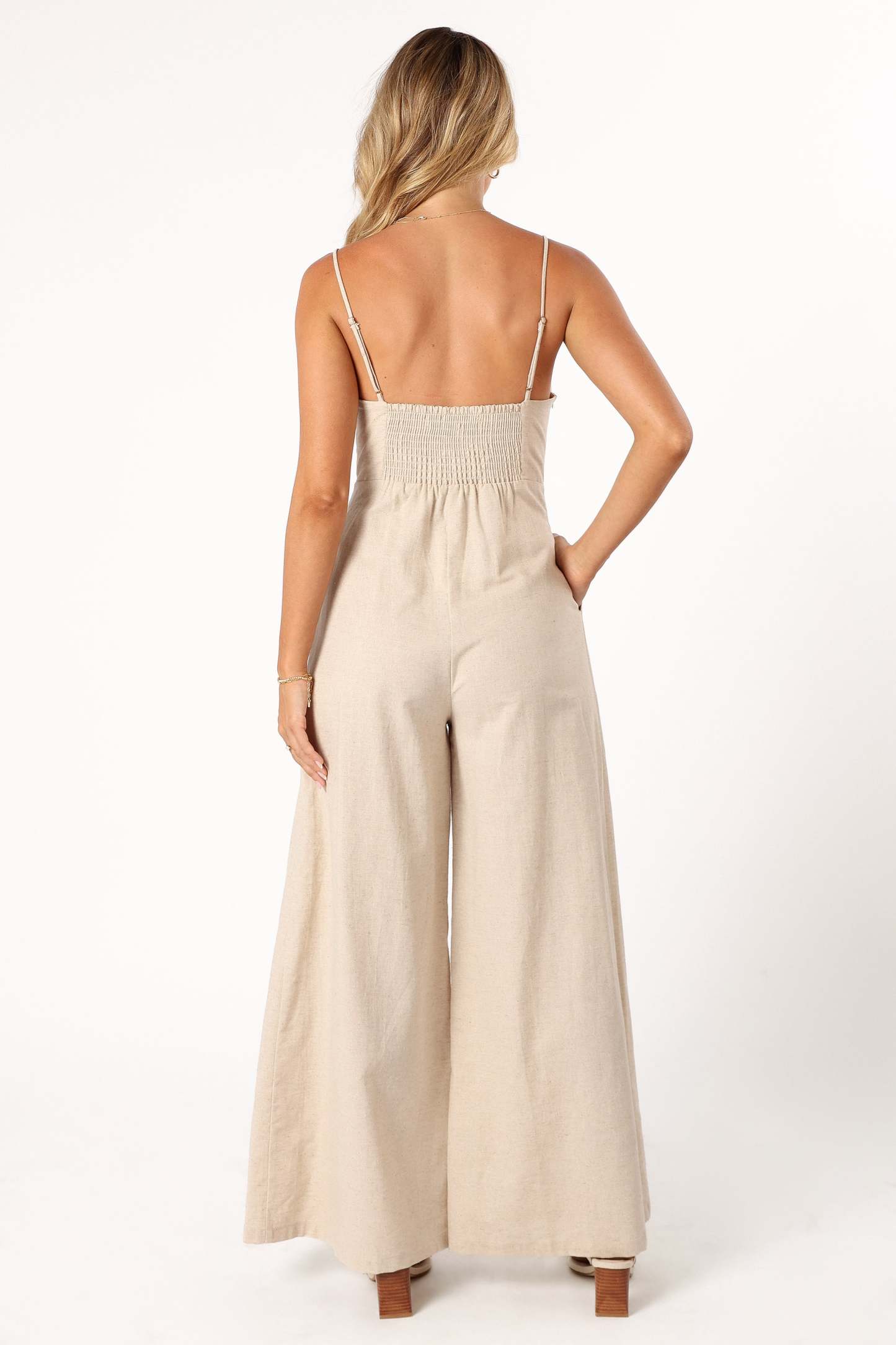 Lila Jumpsuit - Oatmeal-Sunny Prom