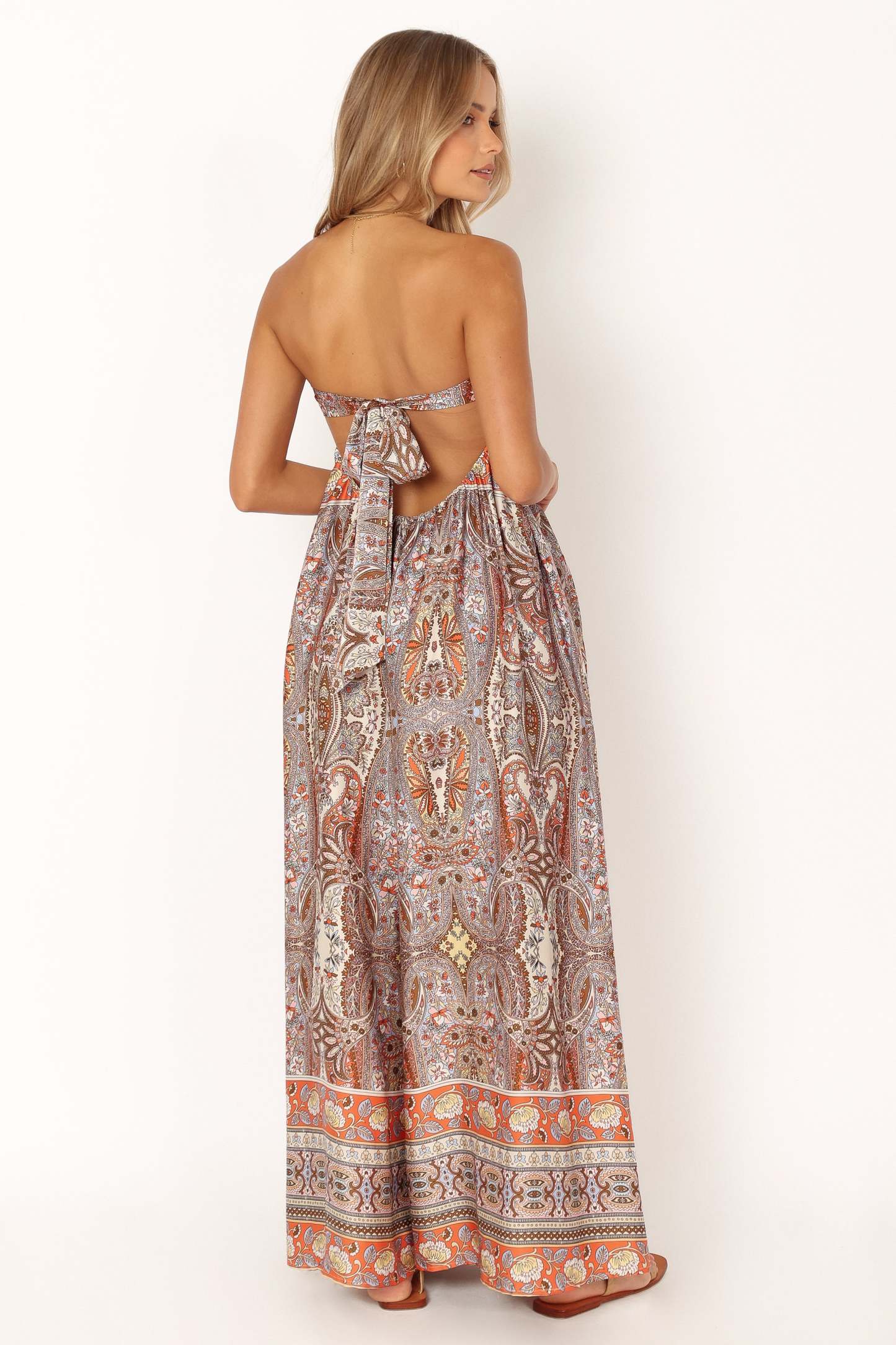 Sarah Strapless Jumpsuit - Multi-Sunny Prom