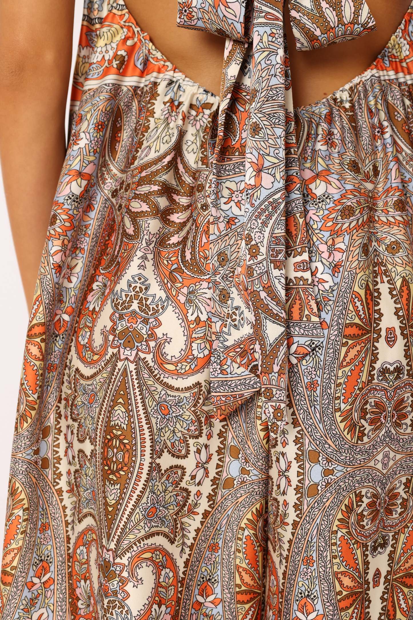 Sarah Strapless Jumpsuit - Multi-Sunny Prom