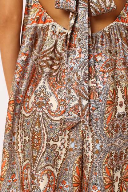 Sarah Strapless Jumpsuit - Multi-Sunny Prom