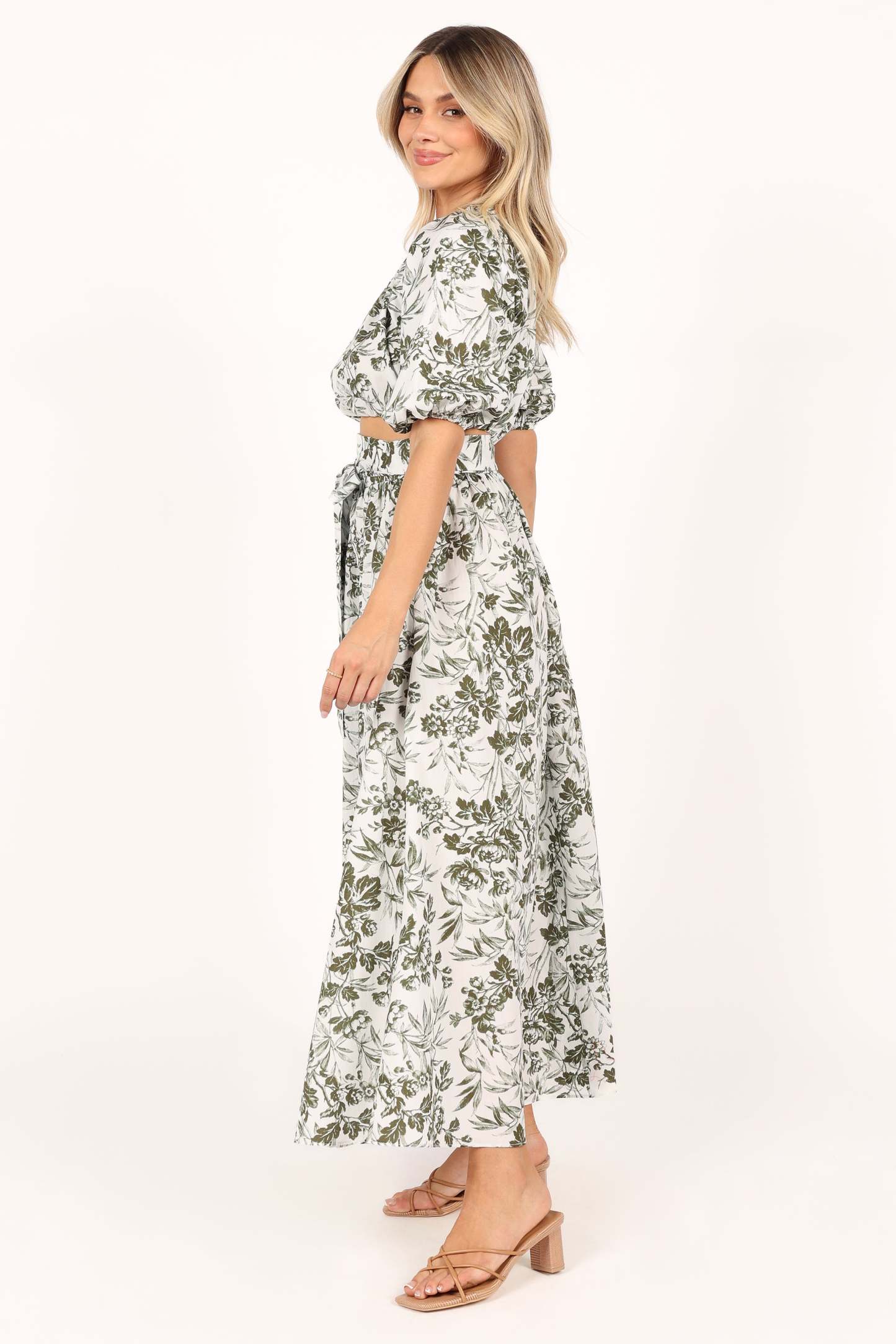 Delilah Set - Green Floral-Sunny Prom