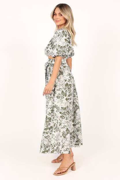 Delilah Set - Green Floral-Sunny Prom
