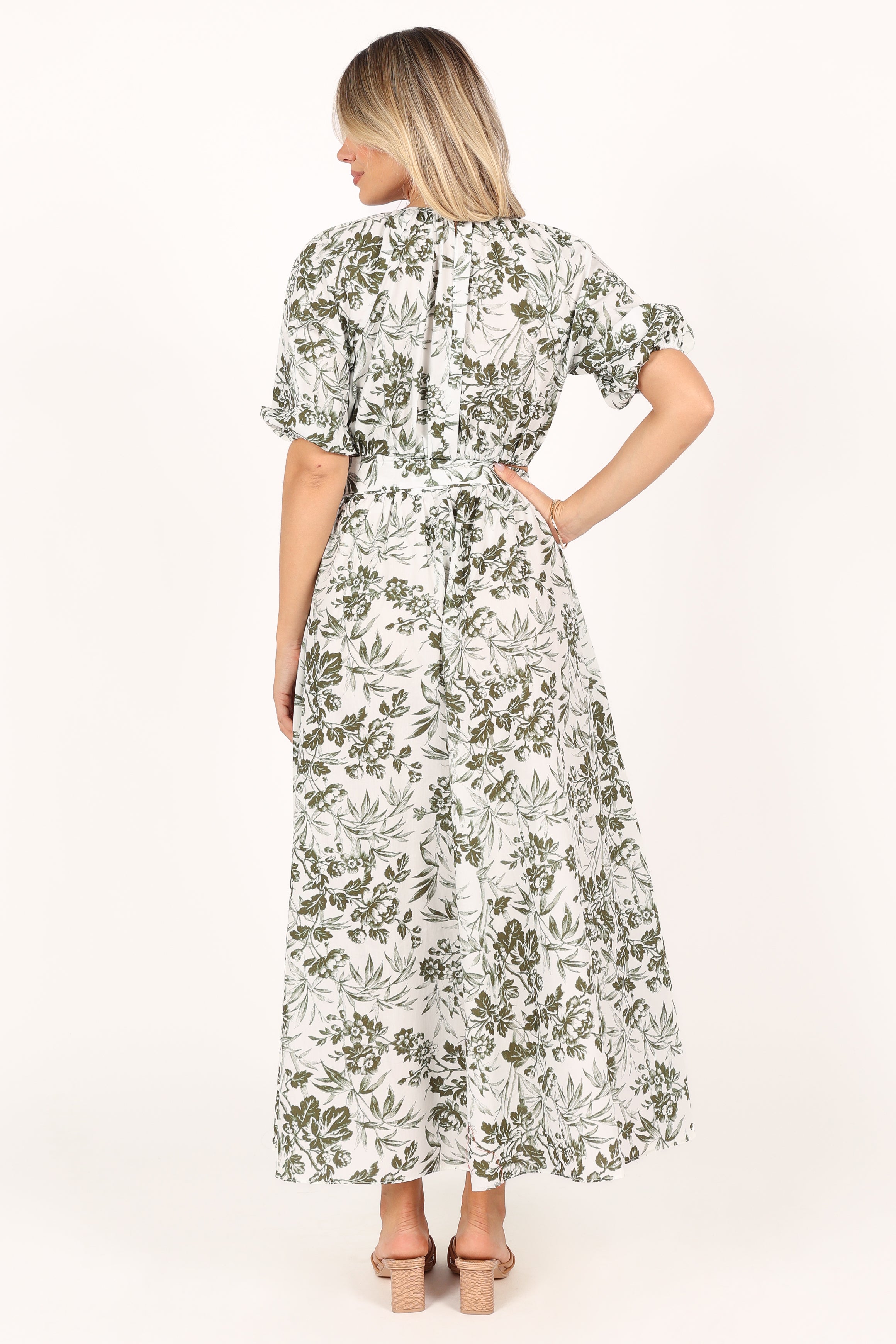 Delilah Set - Green Floral-Sunny Prom