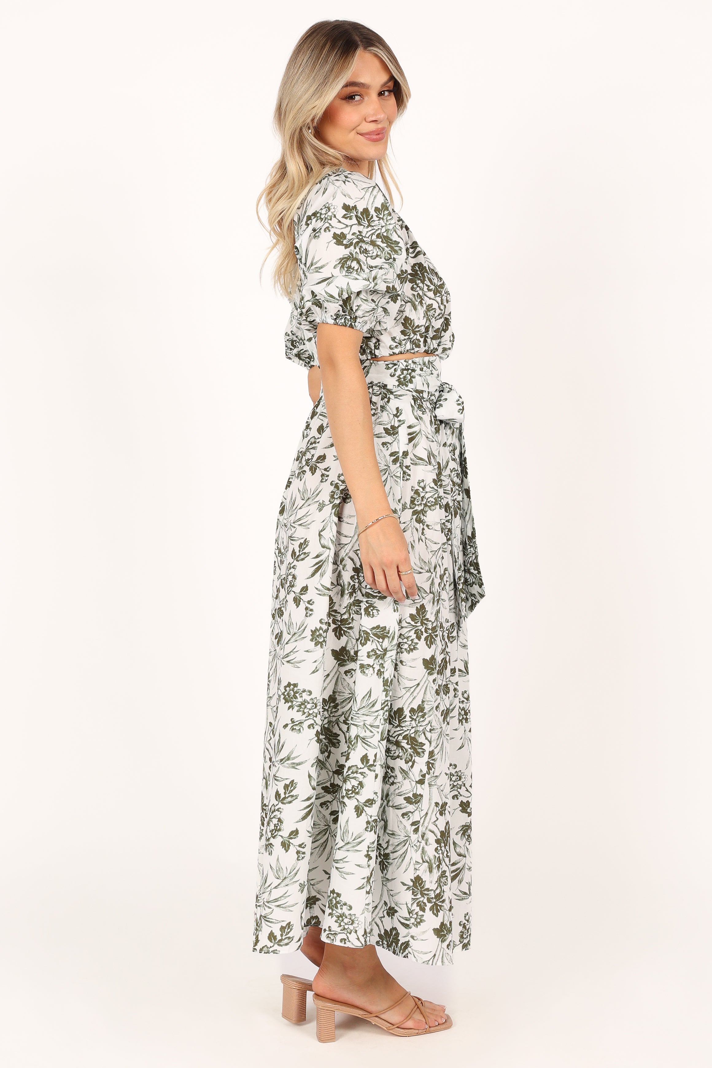 Delilah Set - Green Floral-Sunny Prom