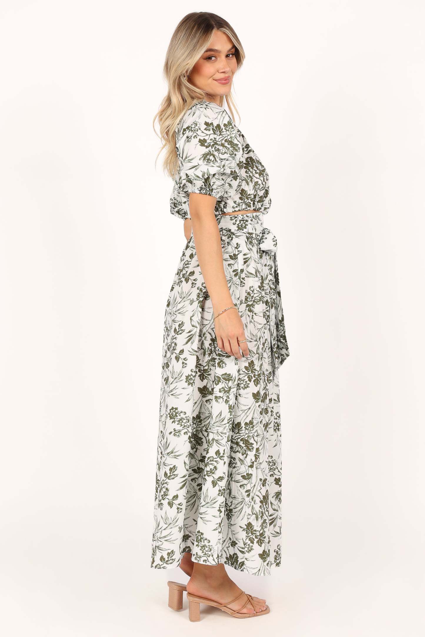 Delilah Set - Green Floral-Sunny Prom