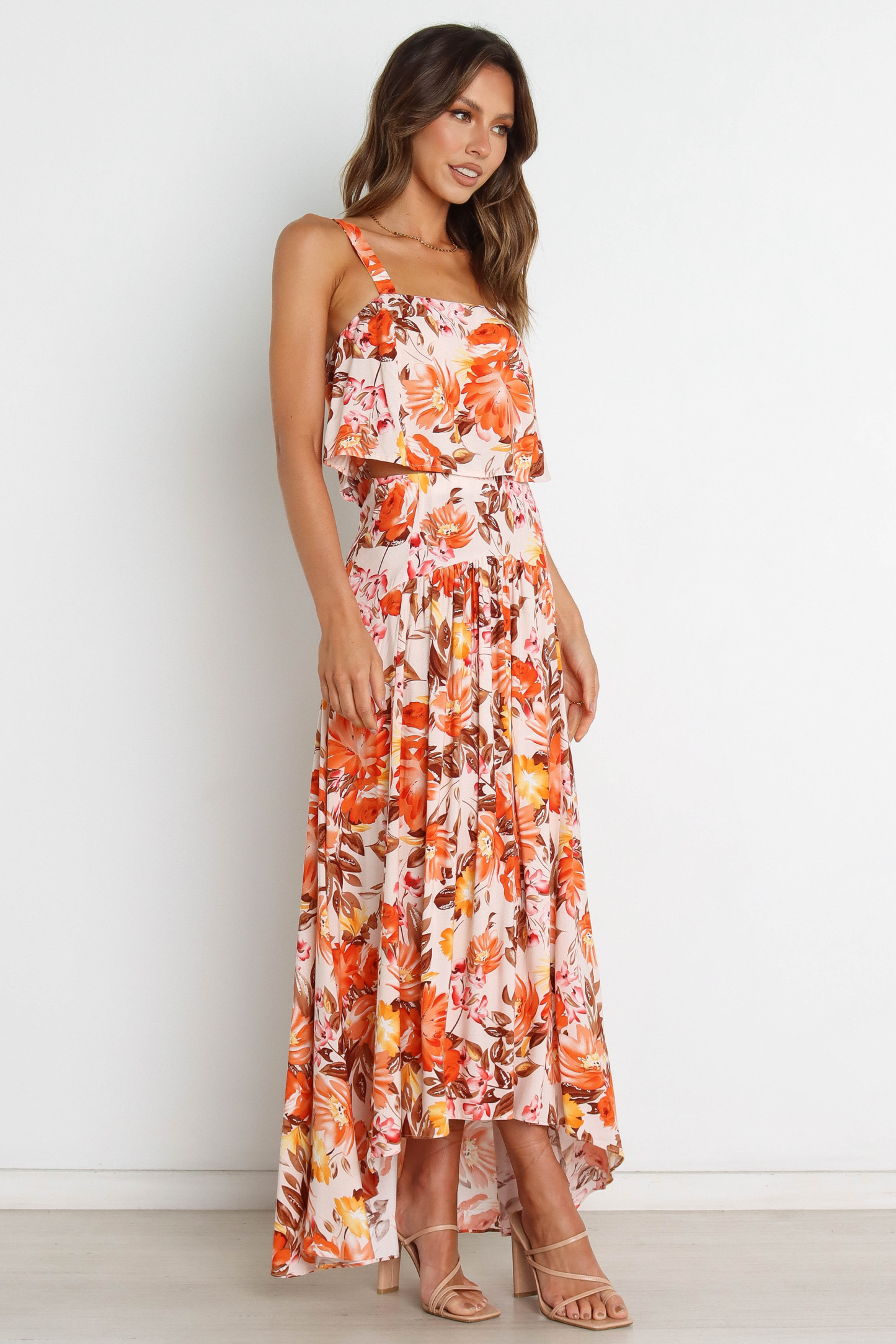 Elena Set - Pink Floral-Sunny Prom