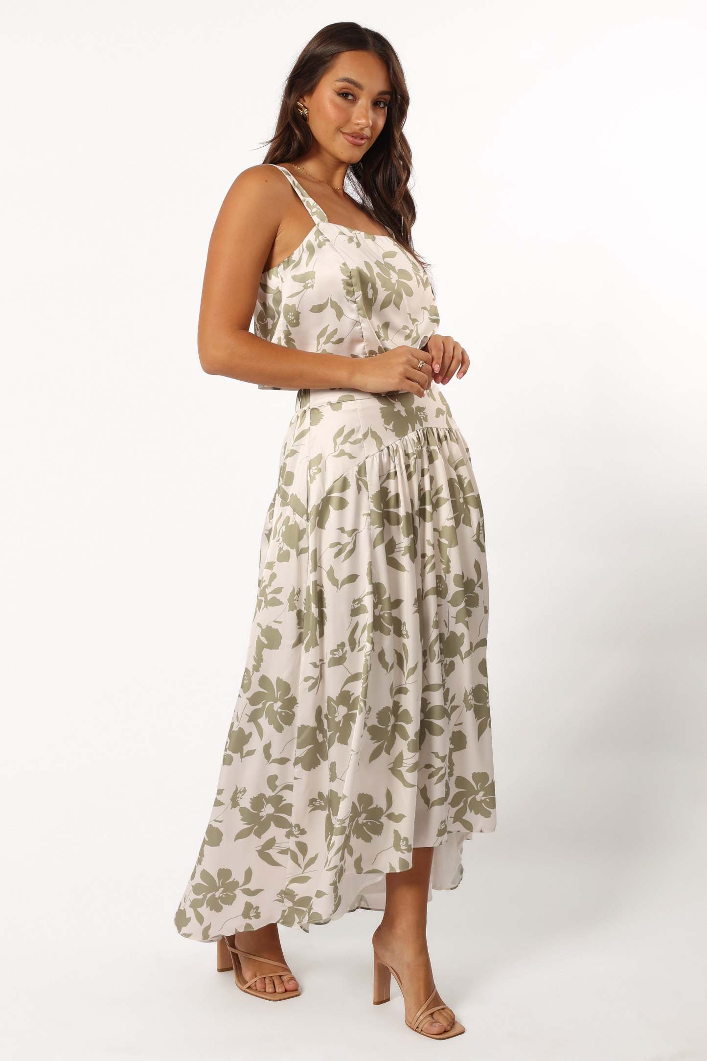 Lulu Set - Sage Floral-Sunny Prom