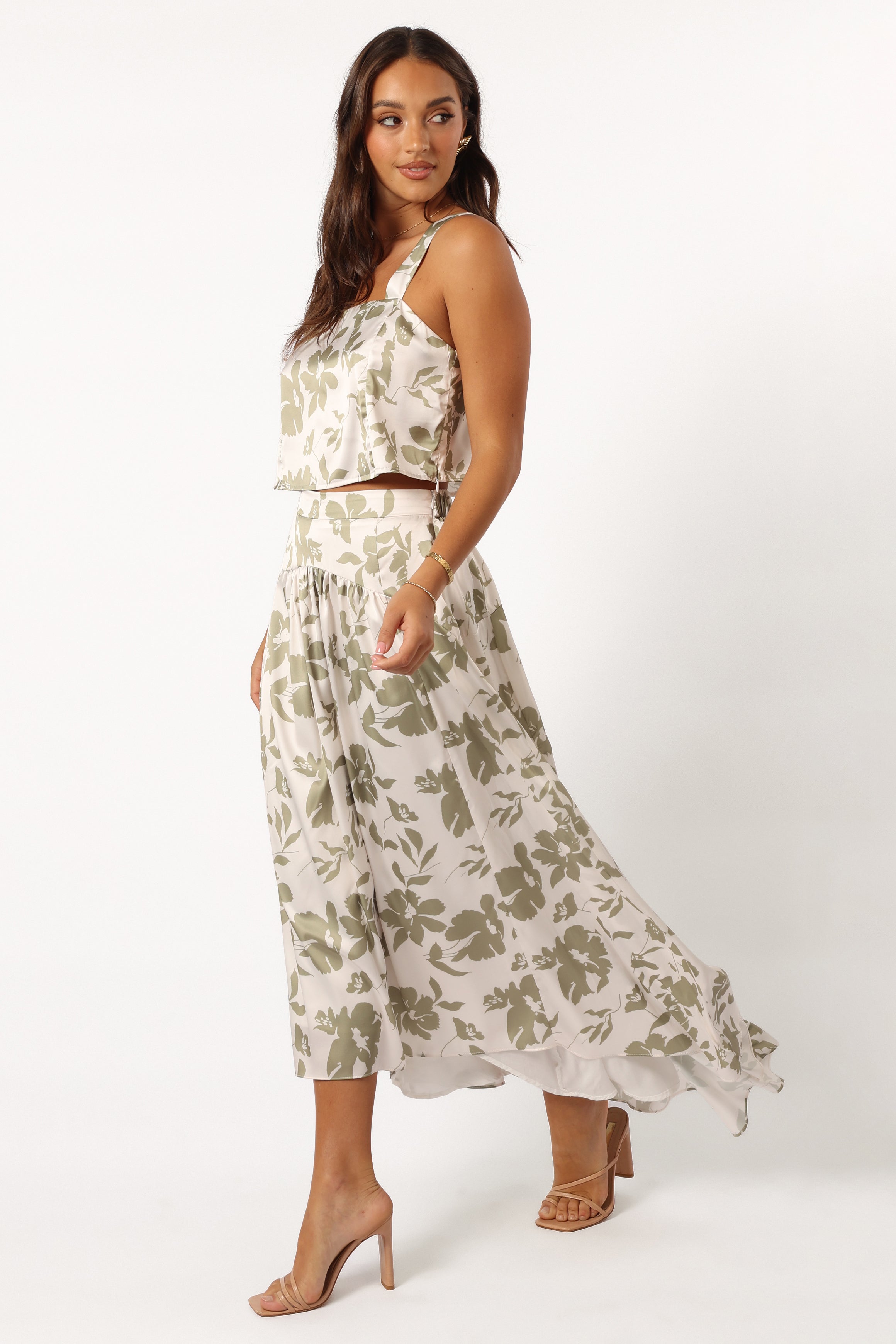 Lulu Set - Sage Floral-Sunny Prom