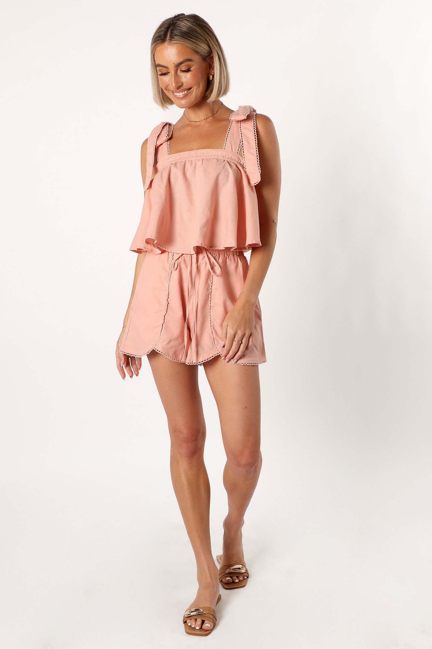 Micky Short Set - Pink-Sunny Prom