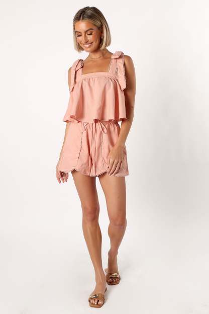 Micky Short Set - Pink-Sunny Prom