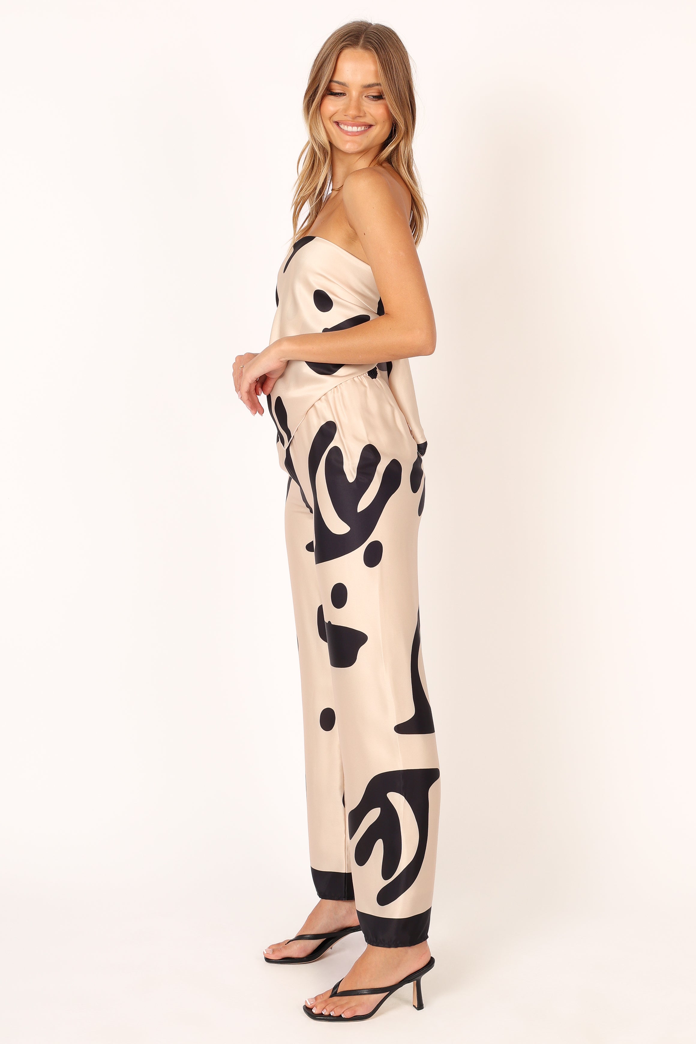 Milla Set - Cream Black-Sunny Prom