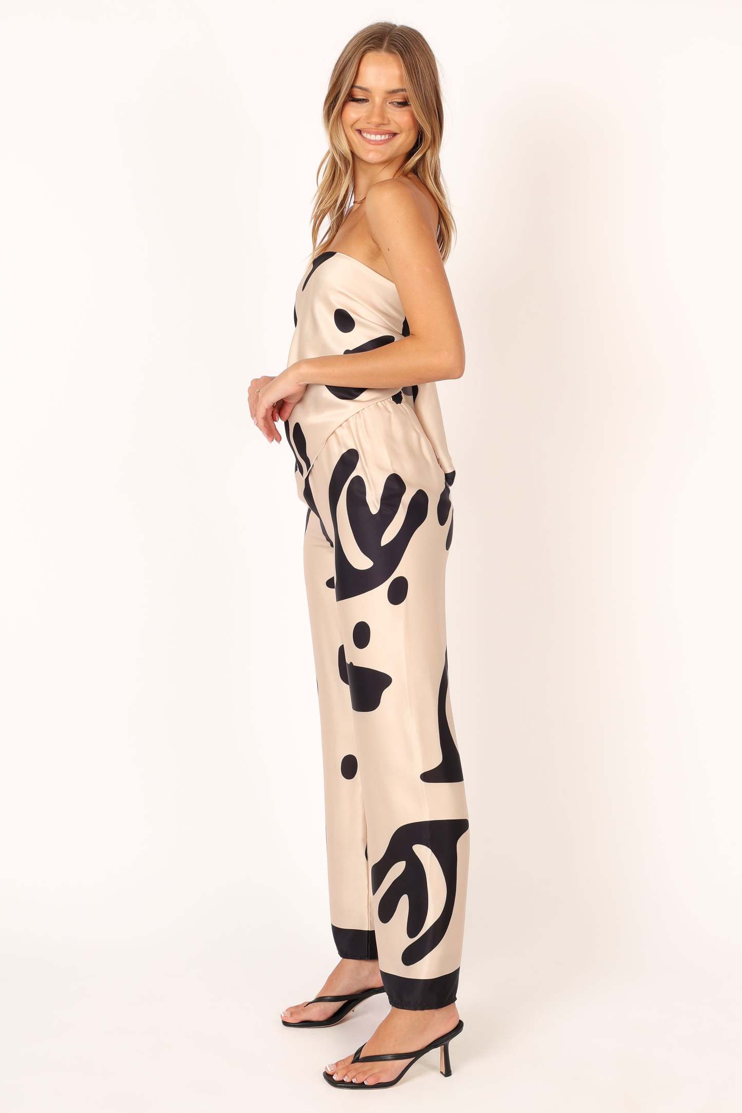 Milla Set - Cream Black-Sunny Prom