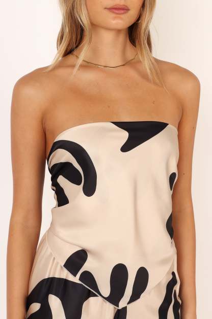 Milla Set - Cream Black-Sunny Prom