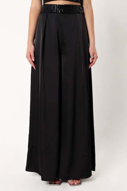 Sallyanne Two Piece Set - Black-Sunny Prom