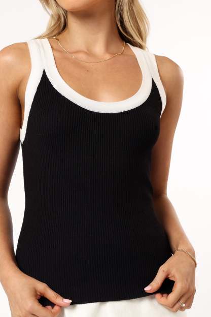 Ellody Top - Black-Sunny Prom
