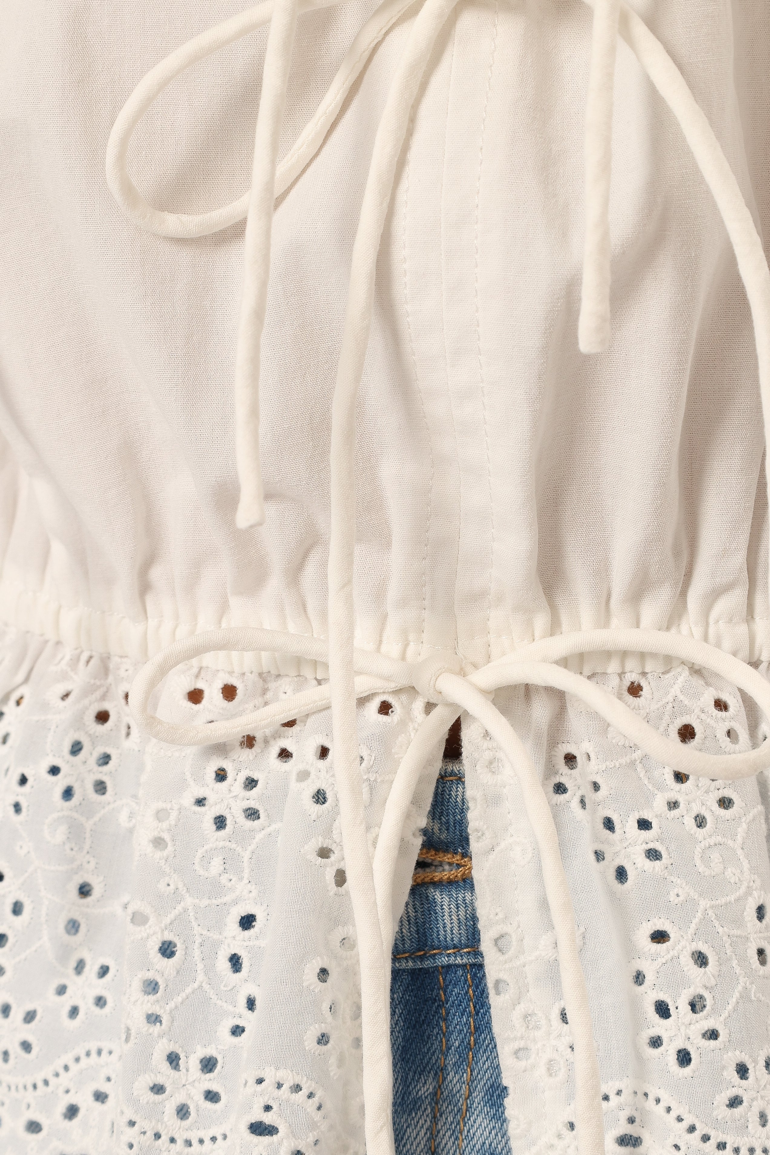 Emi Top - White-Sunny Prom