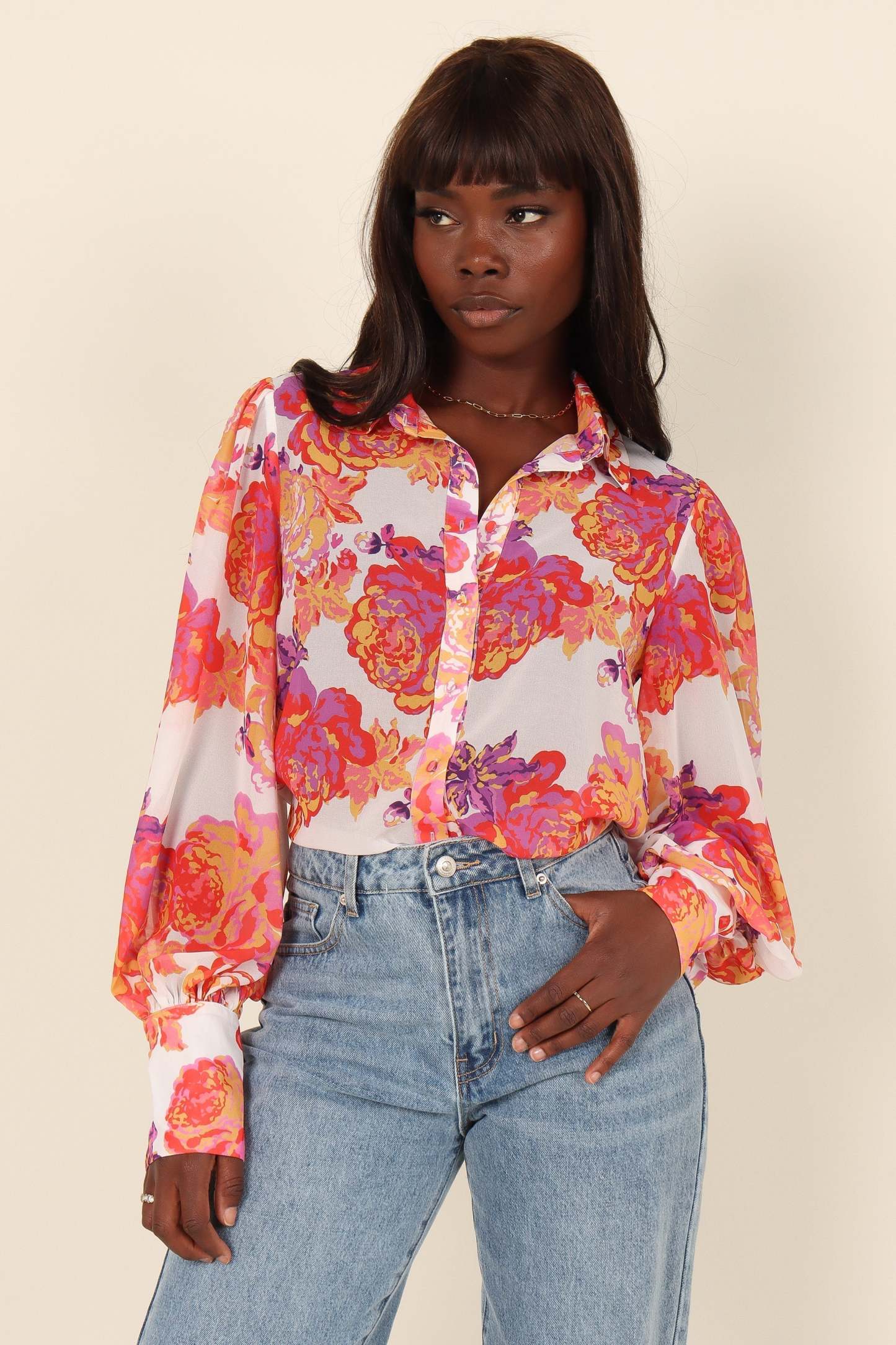 Fleetwood Shirt - White-Sunny Prom