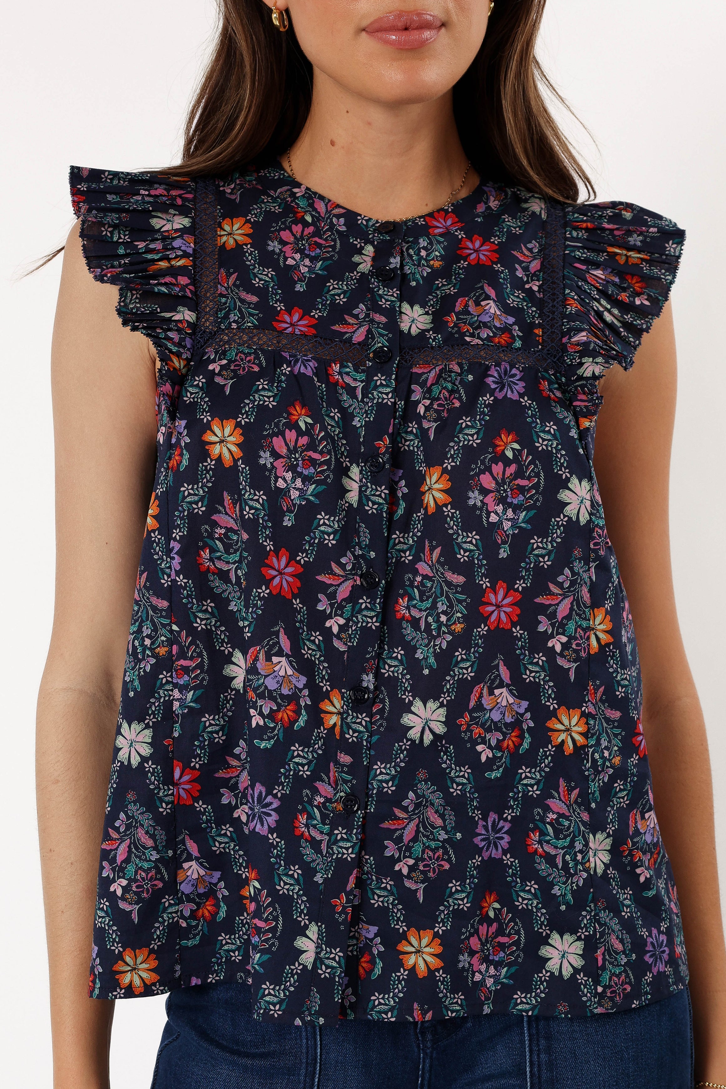 Joelle Top - Navy-Sunny Prom
