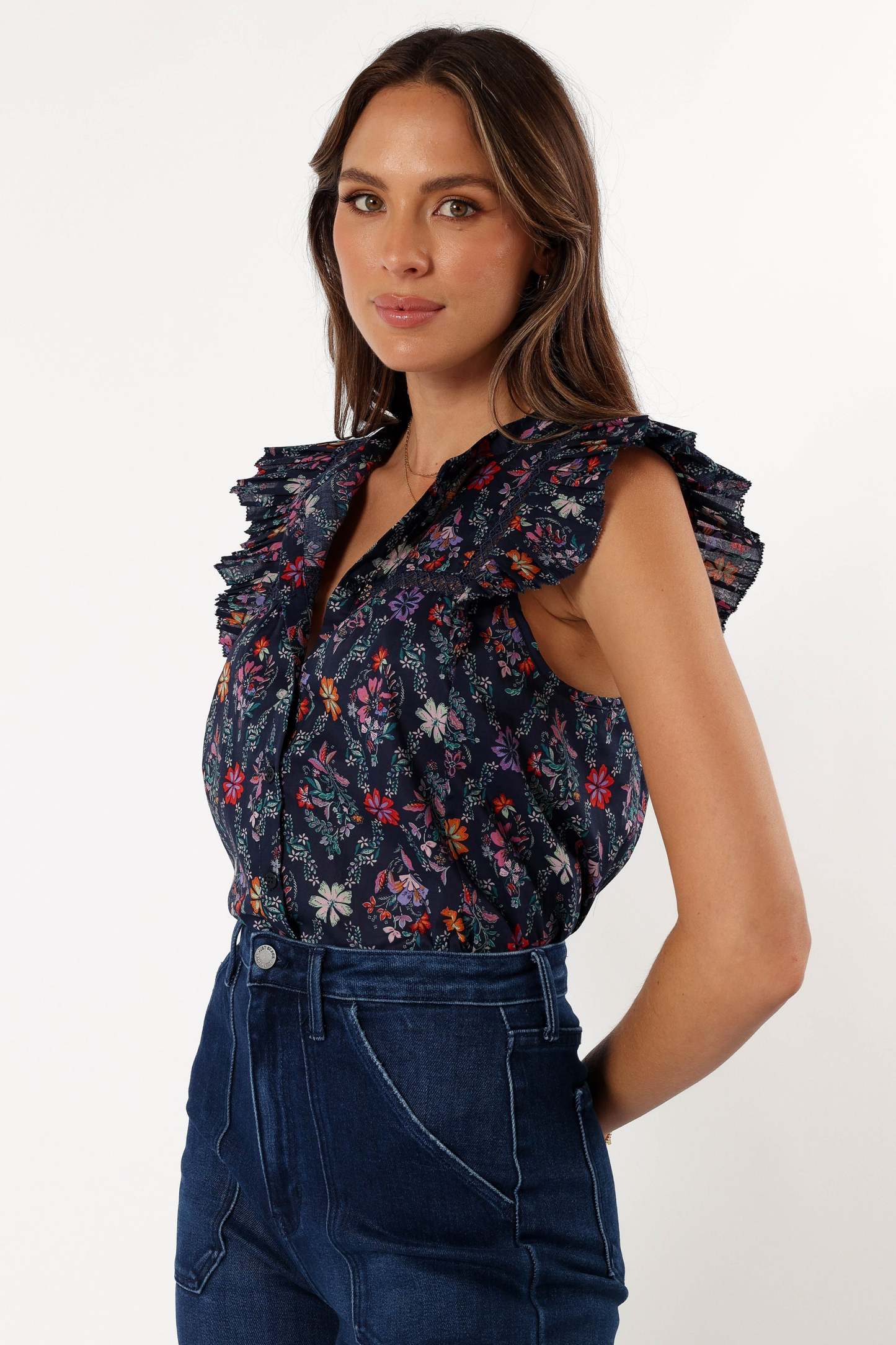 Joelle Top - Navy-Sunny Prom