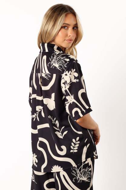 Leo Shirt - Black Sand-Sunny Prom