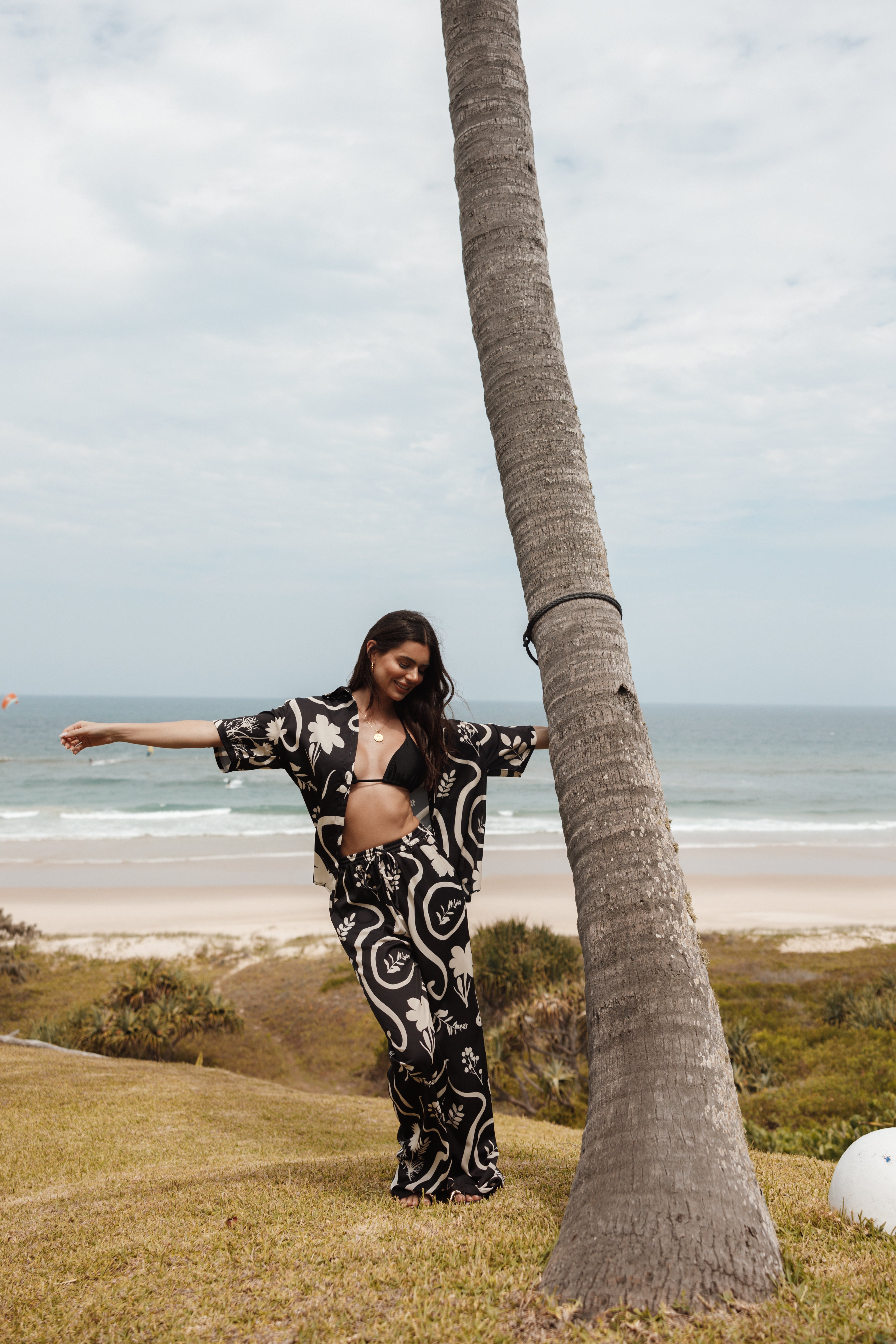 Leo Shirt - Black Sand-Sunny Prom