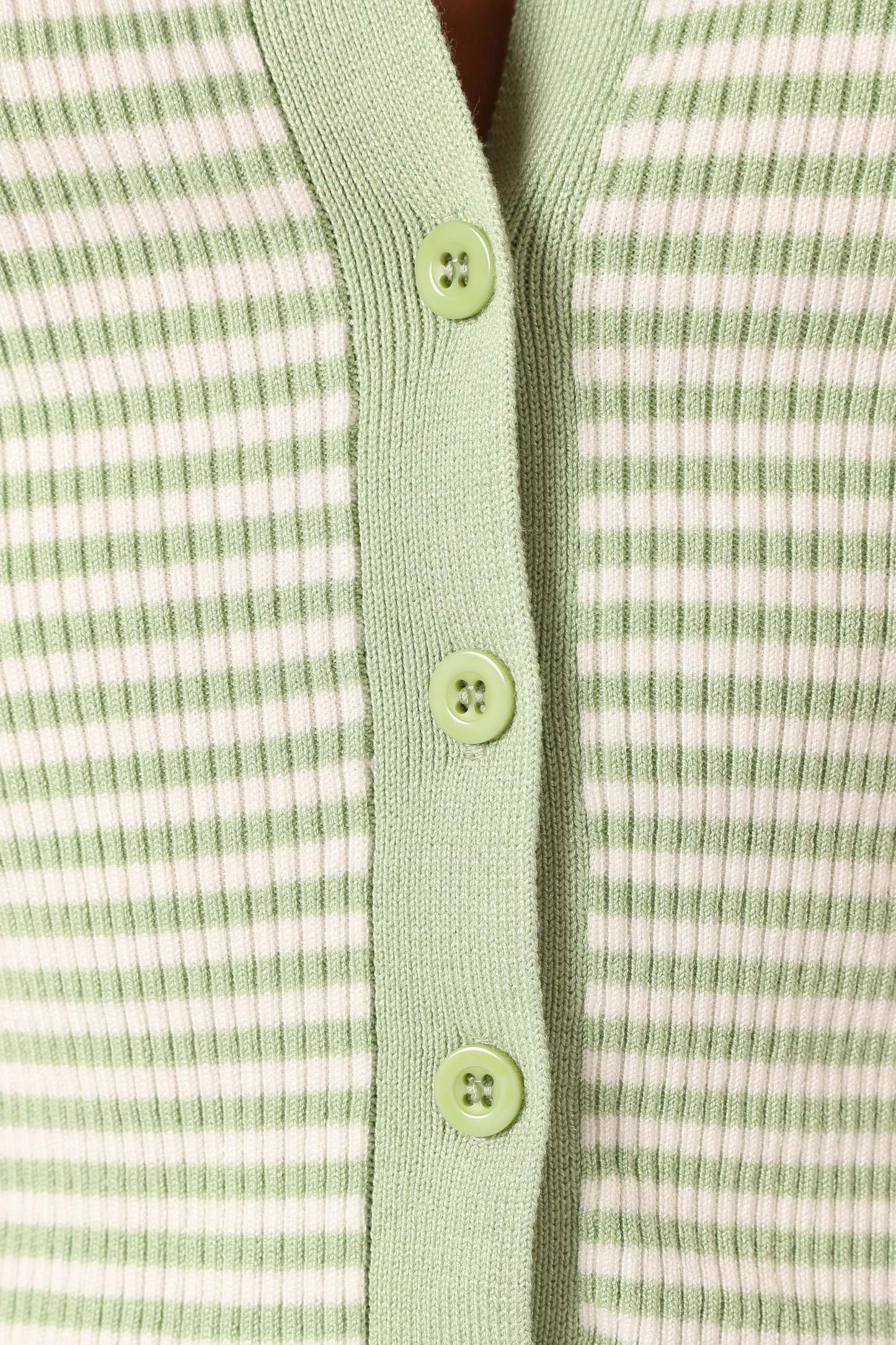 Leo Stripe Top - Sage-Sunny Prom