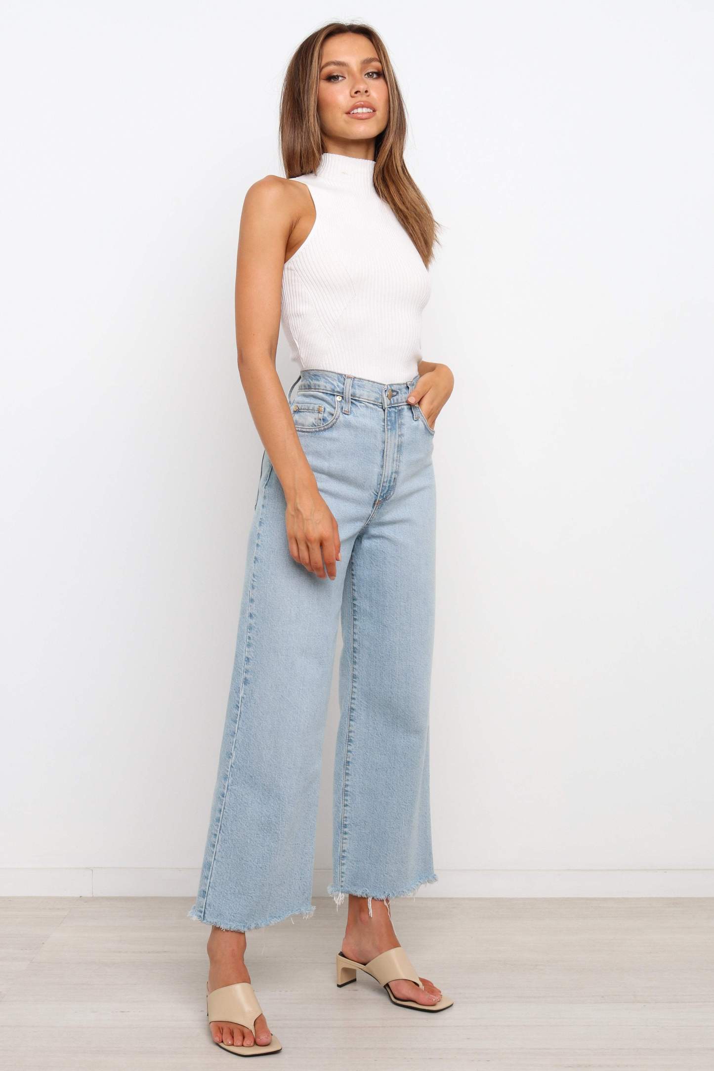 Runie Top - White-Sunny Prom