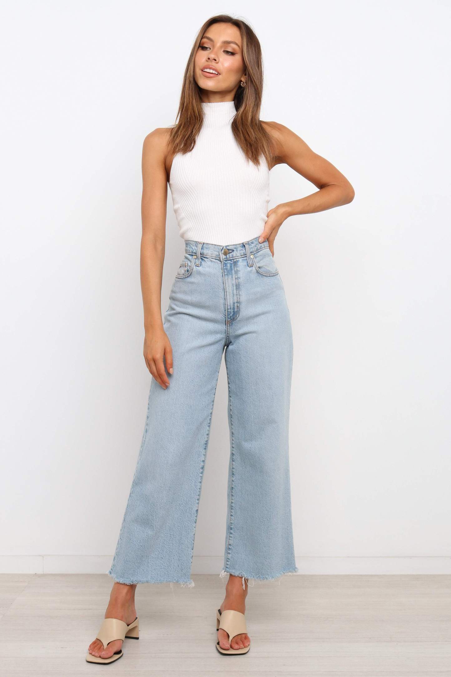 Runie Top - White-Sunny Prom