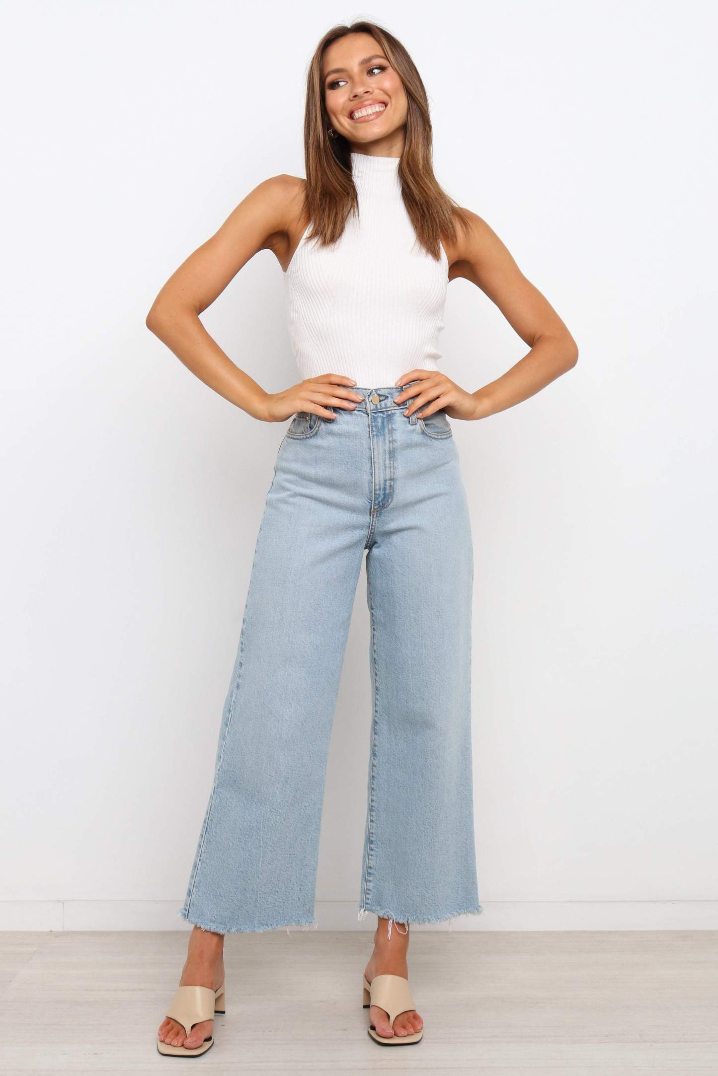 Runie Top - White-Sunny Prom