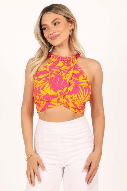 Russo Top - Hot Pink / Citrus-Sunny Prom