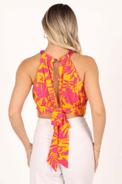 Russo Top - Hot Pink / Citrus-Sunny Prom