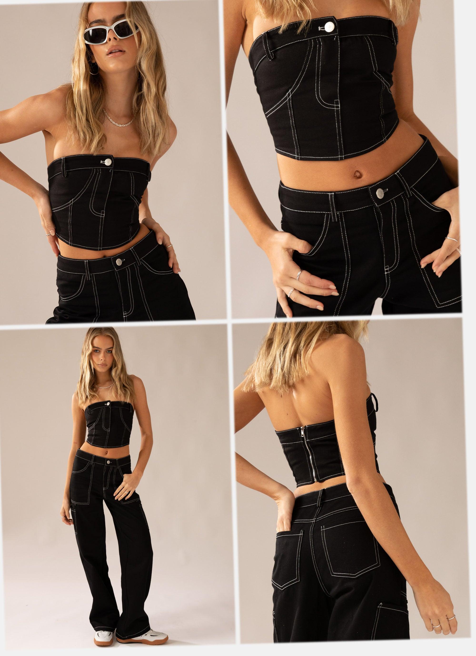 Nailed It Tube Top - Pitch-Sunny Prom. All rights reserved.