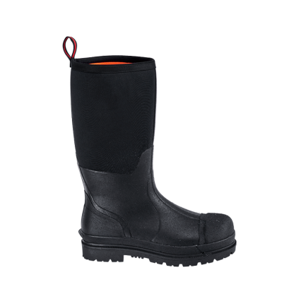 Trudave Men's Waterproof Rubber Hunting Boots with Steel Shank 