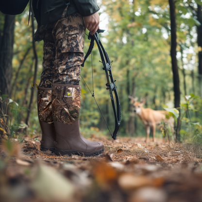 Trudave Waterproof Rubber Boots for Men and Women