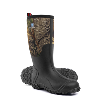 Trudave Rubber Boots for Men with Steel Shank