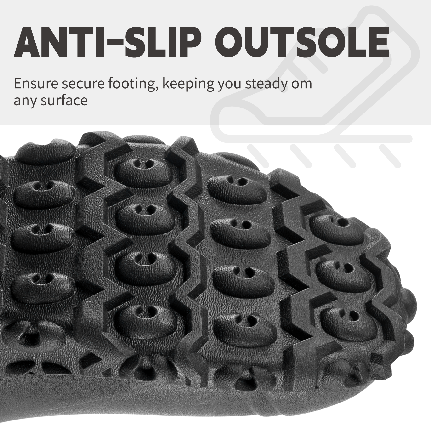 Trudave Rubber Boots for Men with Steel Shank