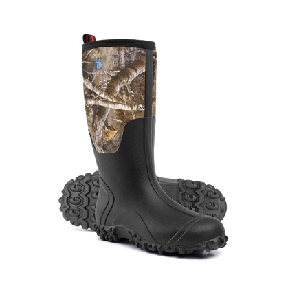 Trudave Rubber Boots for Men with Steel Shank