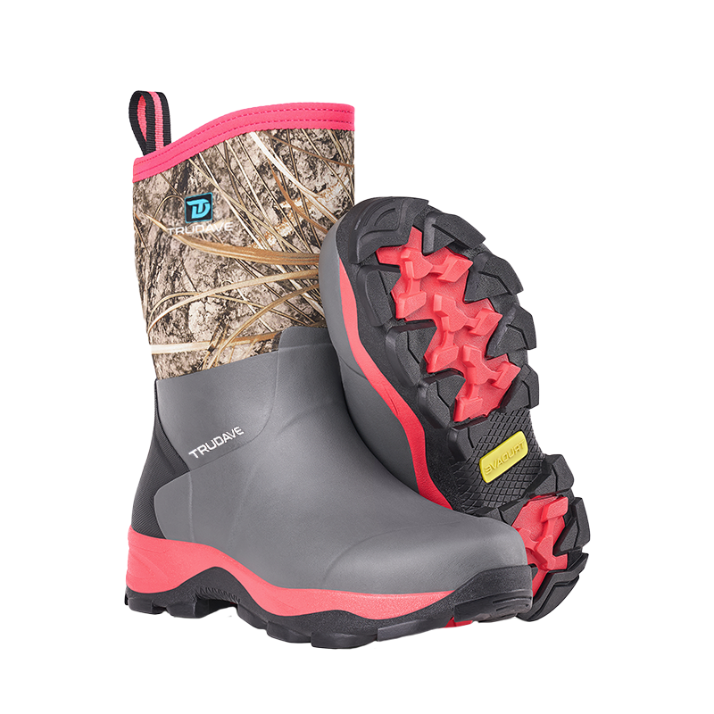  Women's Black Short Rain Boots – Trudave Waterproof & Durable